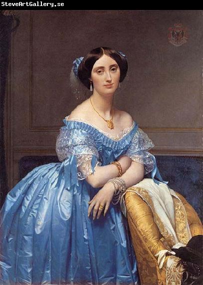 Jean Auguste Dominique Ingres Portrait of the Princess Albert de Broglie